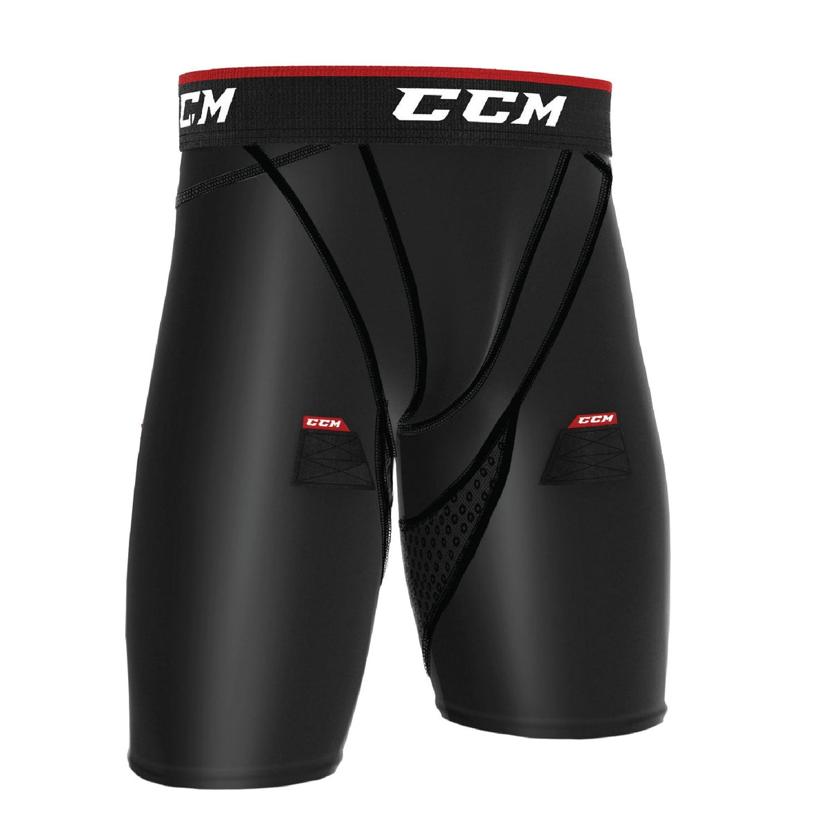 CCM kompressioshortsit alasuojalla Jr