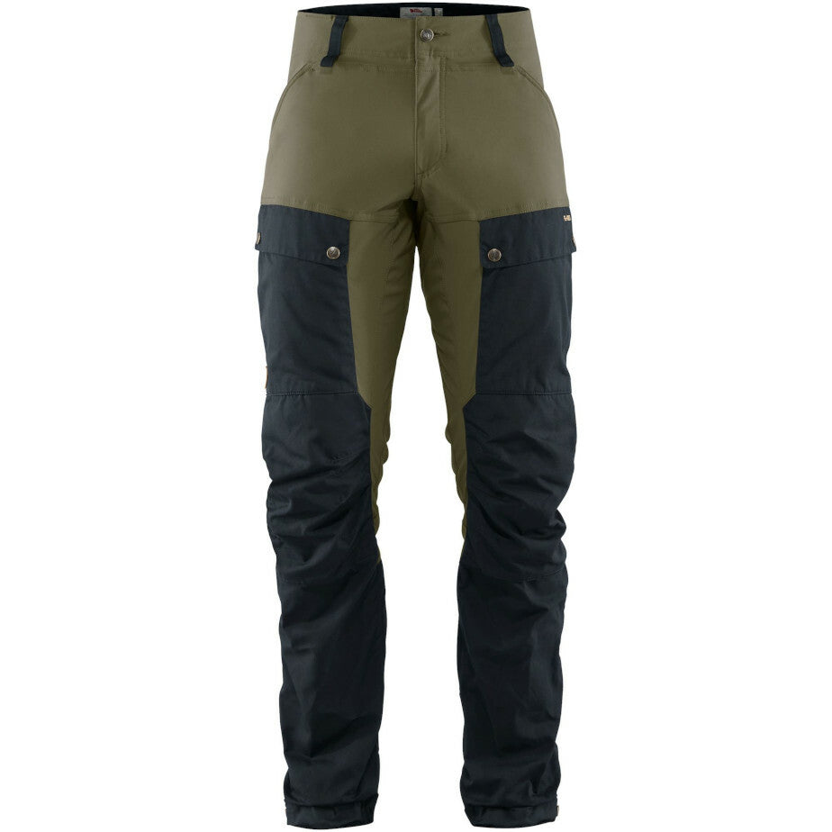 Fjällräven Keb trousers Reg Miesten housut Dark Navy-Light Olive