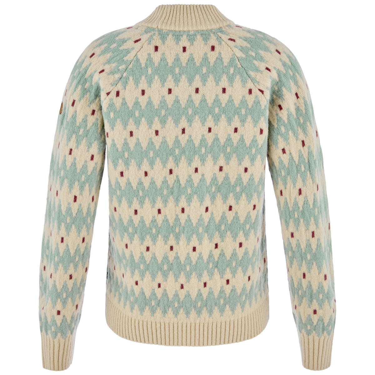 Fjällräven Övik Jacquard Knit W villapaita naisille