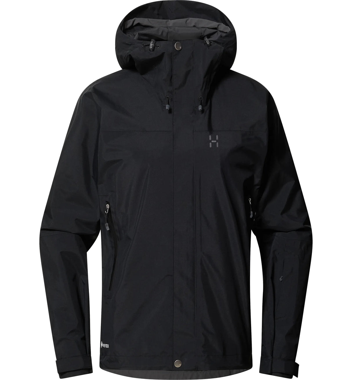 Haglöfs Astral GTX II Jacket Women on monipuolinen naisten kuoritakki, joka on suunniteltu vaellukseen, retkeilyyn ja ympärivuotiseen ulkoiluun vaihtelevissa sääolosuhteissa. Kaksikerroksinen GORE TEX ePE kalvorakenne tarjoaa luotettavan suojan sateelta ja tuulelta säilyttäen samalla hyvän hengittävyyden aktiivisessa liikkumisessa.