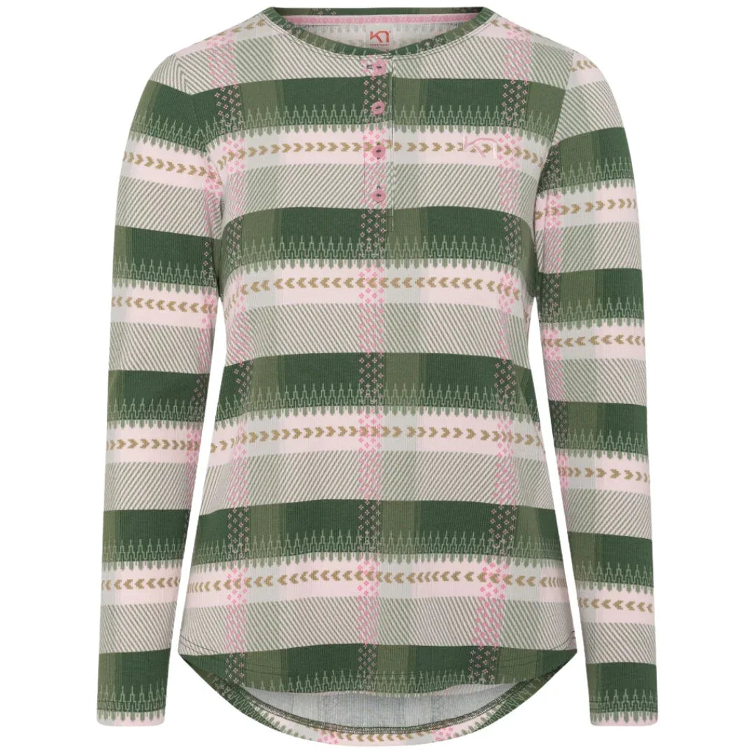 Kari Traa Kari PJ longsleeve naisten pyjamapaita - Urheilu Pajala