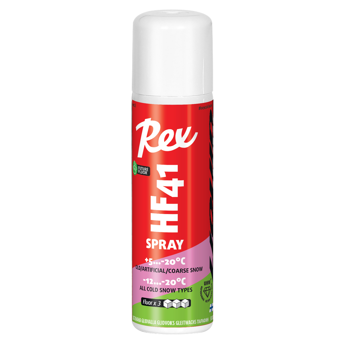 Rex HF41 Pink/Green Spray "UHW" Glider 150ml +5...-20°C
