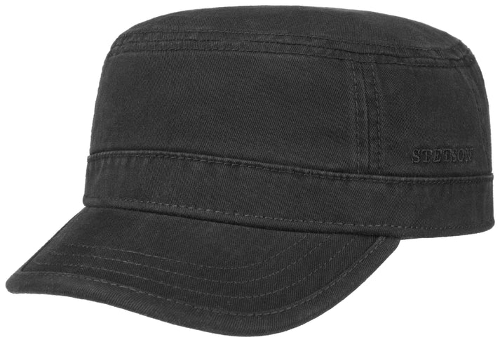 Stetson Army Cap Cotton on klassinen armeijatyylinen lippis, joka yhdistää pelkistetyn muotoilun, mukavan istuvuuden ja laadukkaat materiaalit. Hengittävä puuvillakangas tekee lippiksestä miellyttävän käyttää lämpimällä säällä, ja matalaprofiilinen army cap -malli sopii niin kaupunkiin kuin vapaa-aikaan.