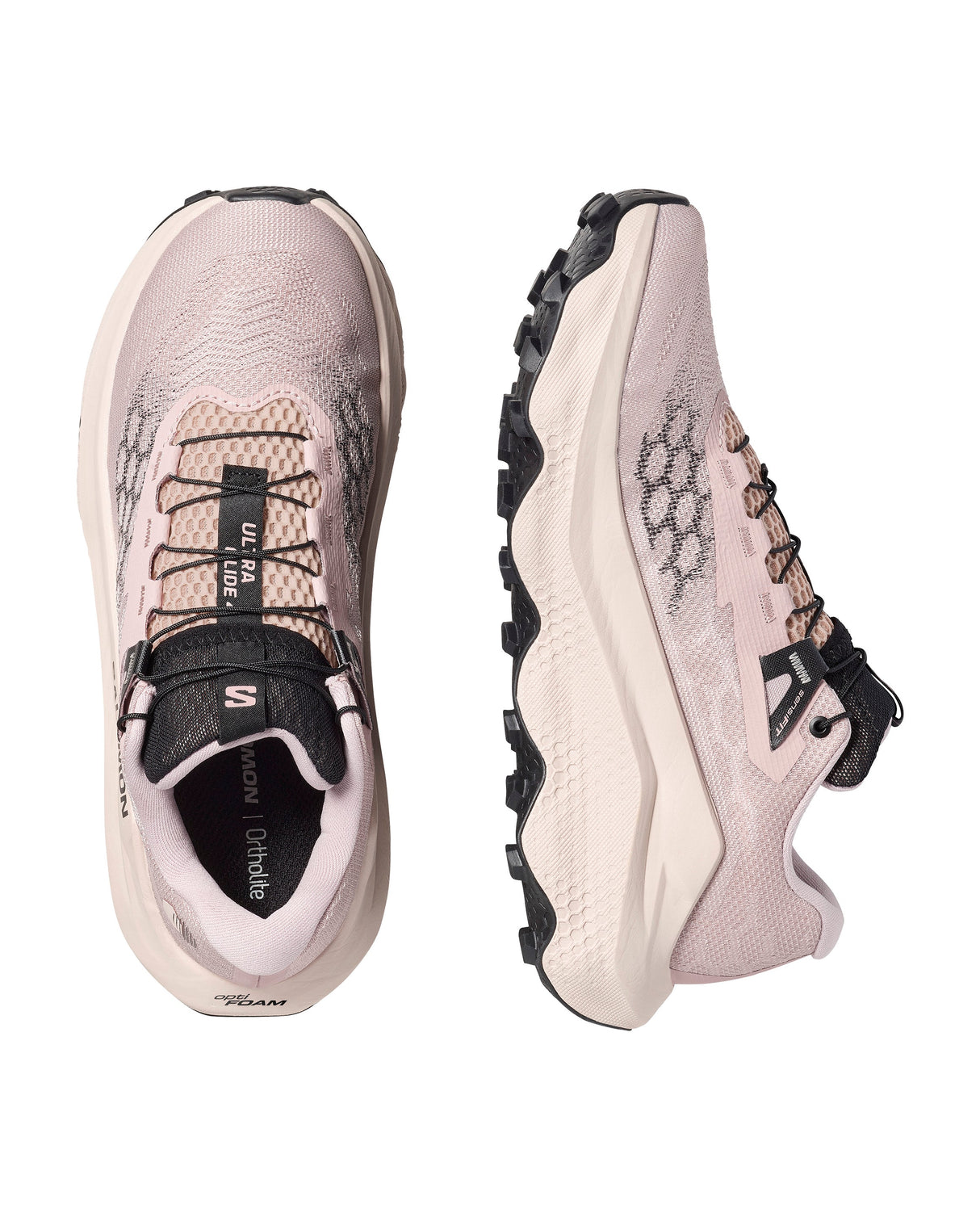 Salomon Ultra Glide 4 on erittäin hyvin vaimennettu polkujuoksukenkä pitkille lenkeille ja ultrajuoksuun. 6 mm droppi, Contagrip-pohja ja runsas vaimennus.