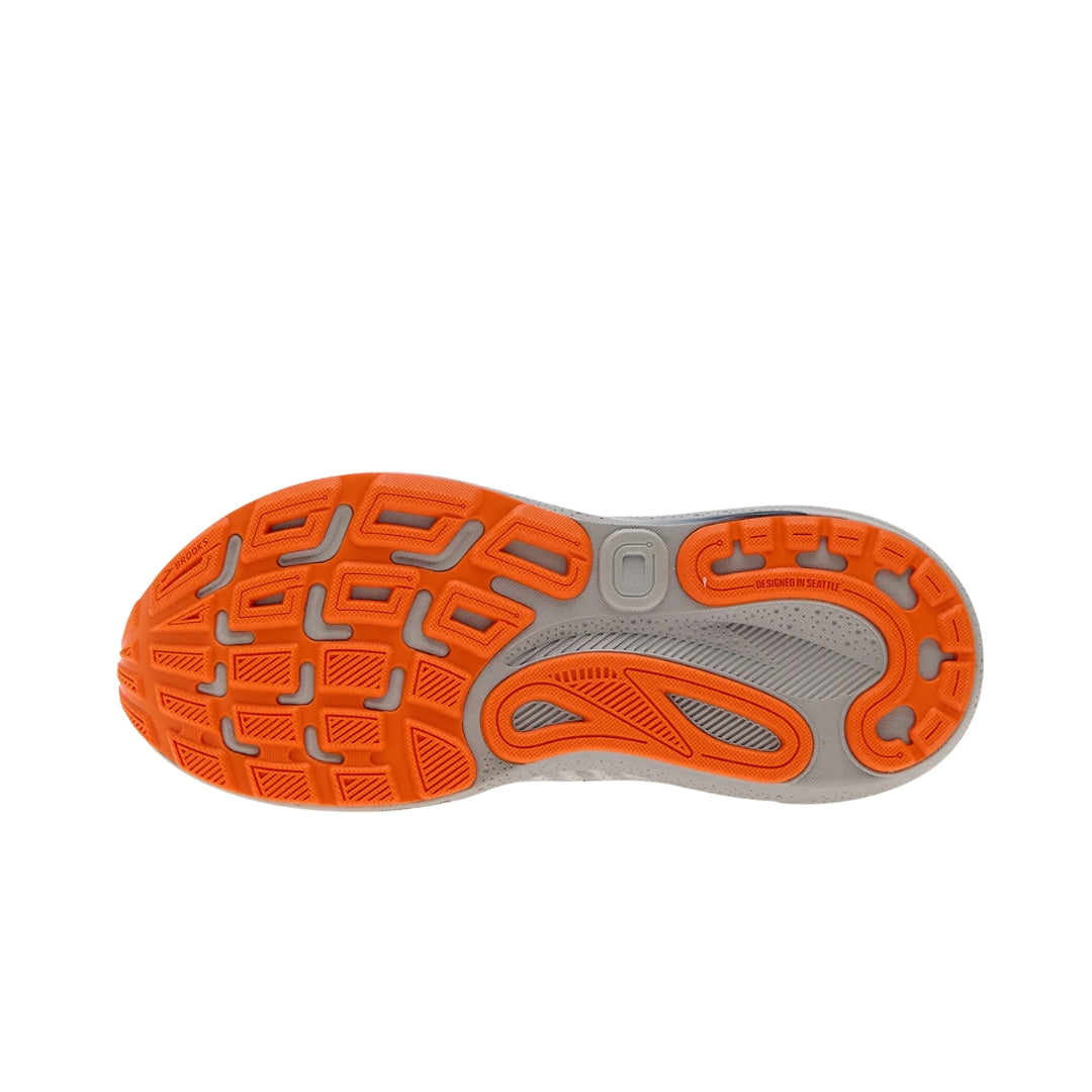 Brooks Adrenaline GTS 24 - Miesten juoksukengät - white peacoat alloy