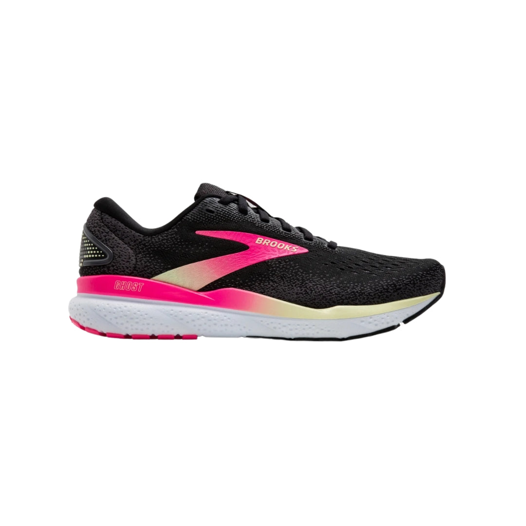 Brooks Ghost 16 - Naisten juoksukengät - black pink white