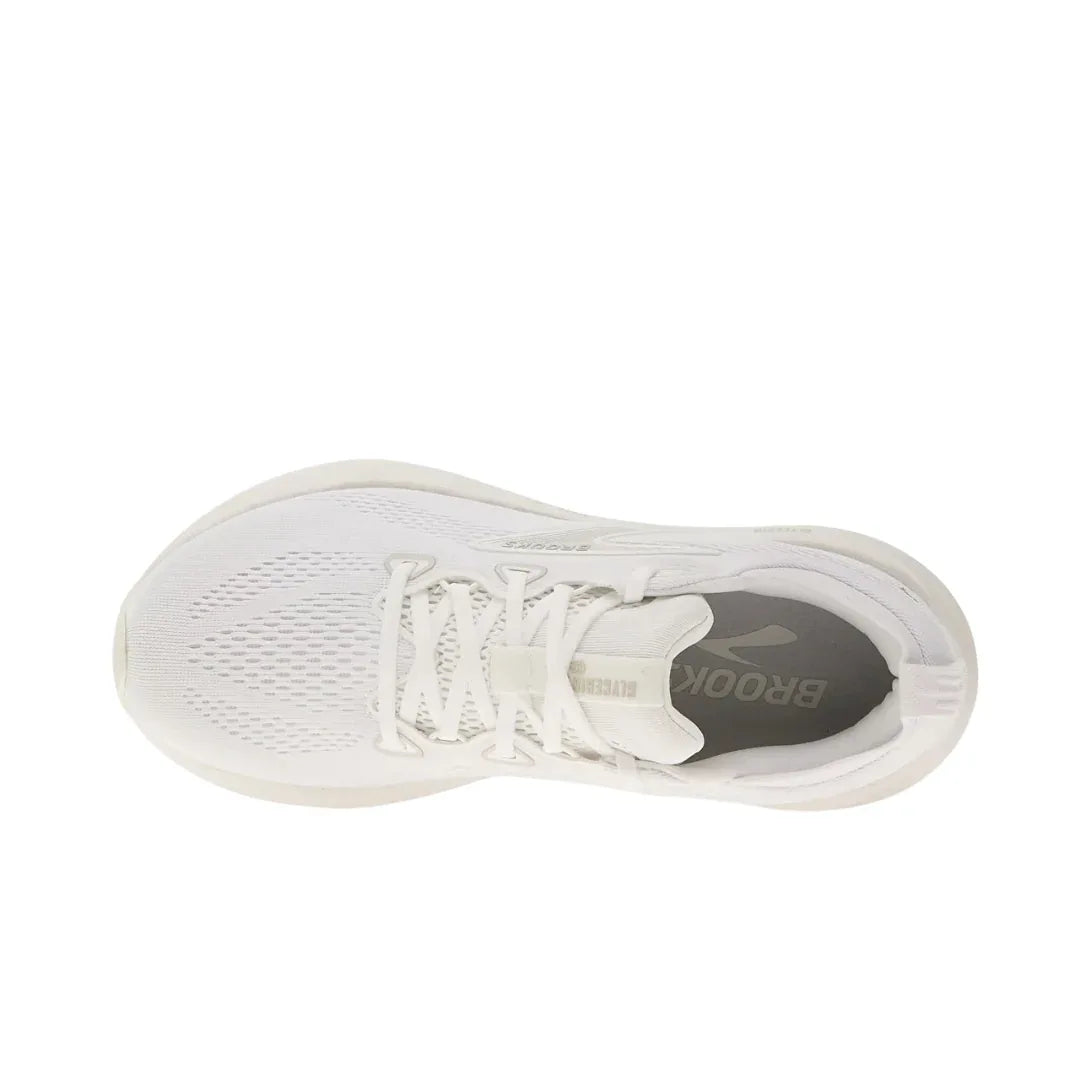 Brooks Glycerin 22 W - Naisten juoksukengät - white white grey - Urheilu Pajala