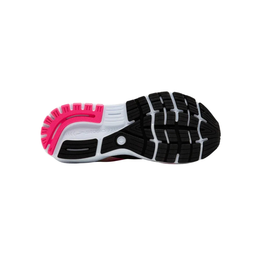 Brooks Ghost 16 - Naisten juoksukengät - black pink white - Urheilu Pajala