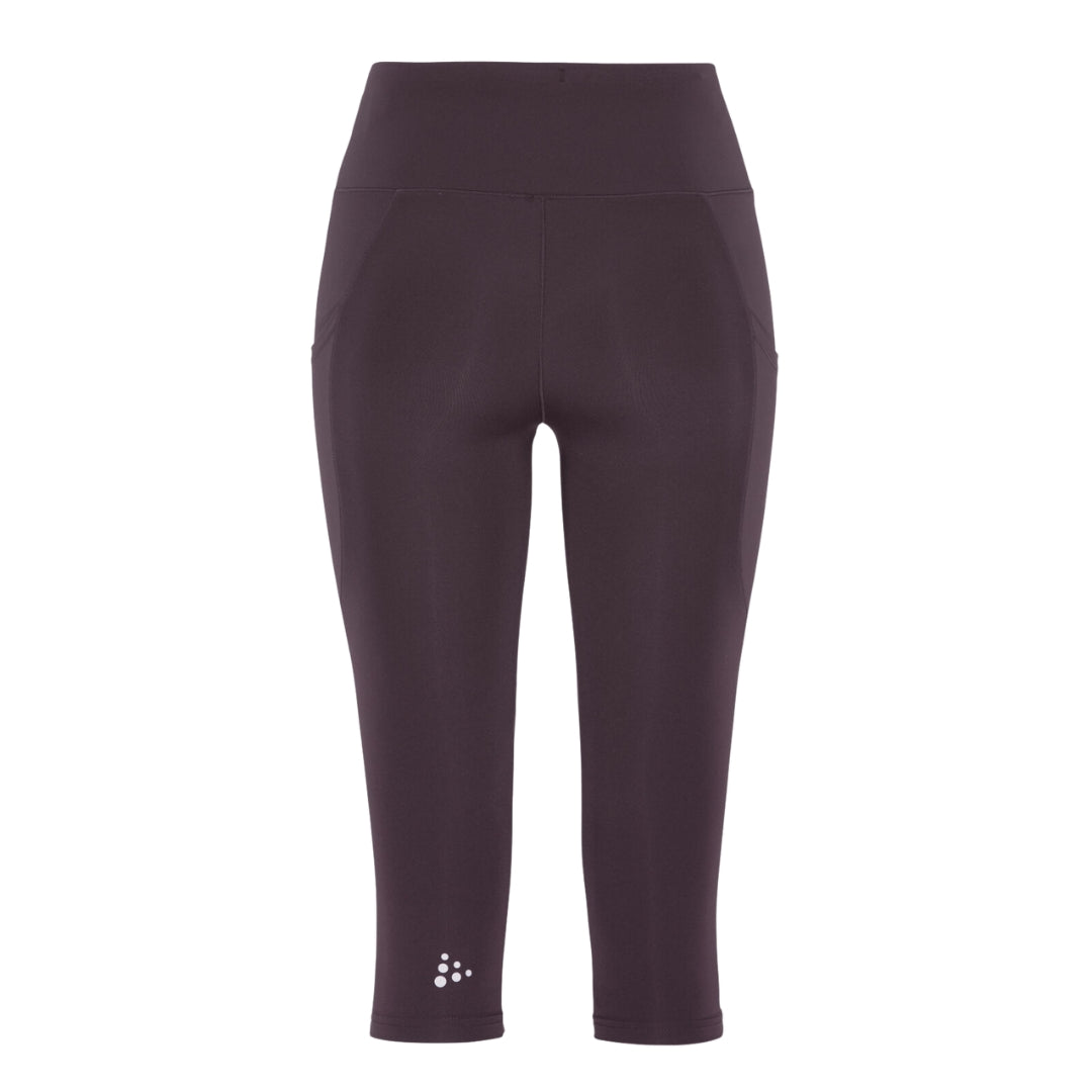 Craft ADV Essence Capri Tights 2 W Dk Plum Naisten Trikoot