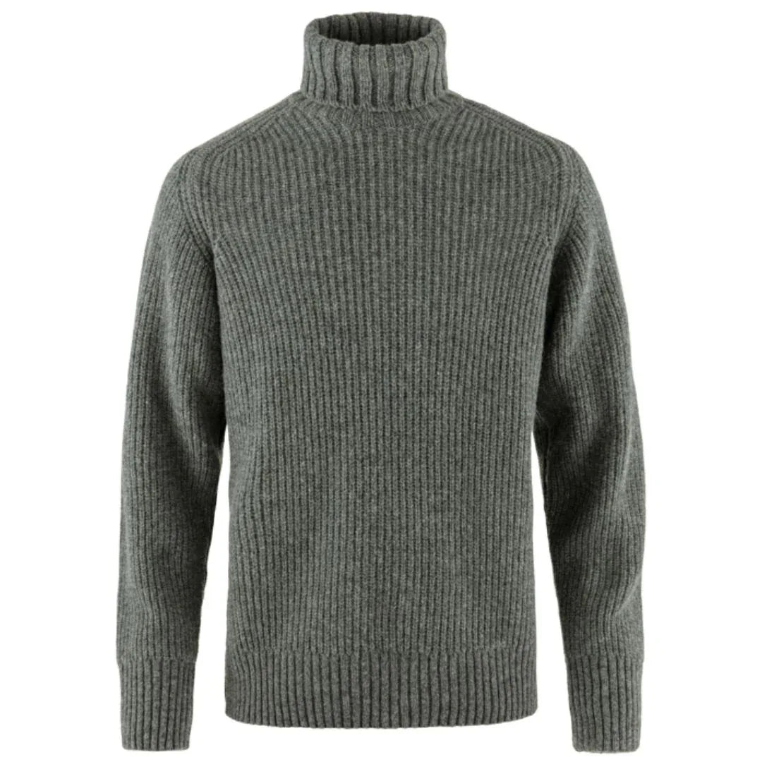 Fjällräven Övik Roller Neck Sweater Miesten Neulepusero - Urheilu Pajala