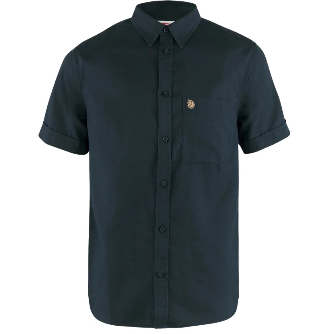 Fjällräven Övik Travel Shirt SS - Miesten paita - Urheilu Pajala