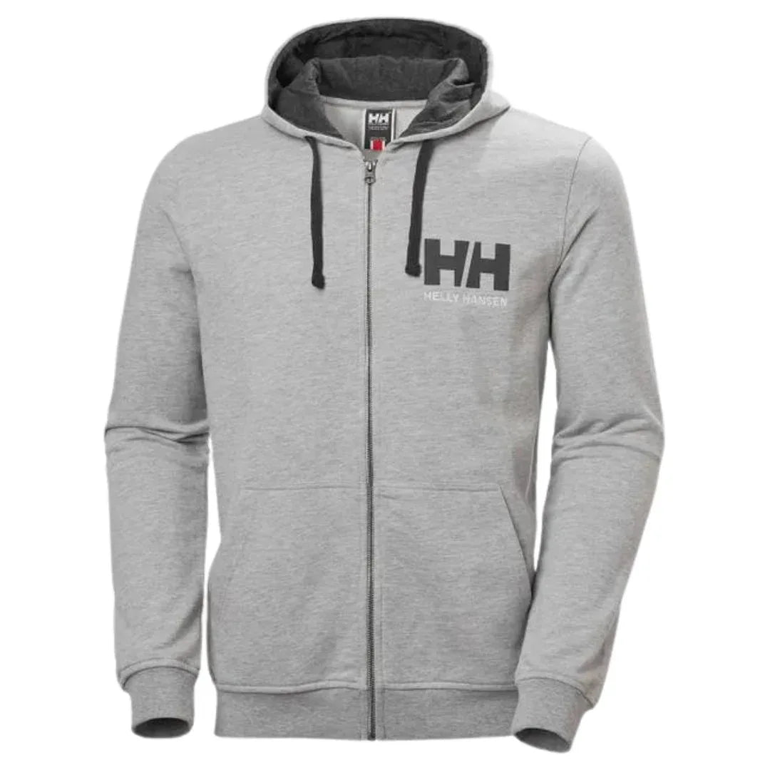 Helly Hansen Logo Full Zip Hoodie Miesten - Urheilu Pajala