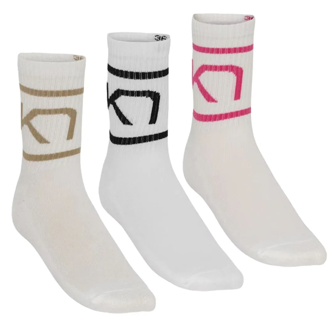 Kari Traa Tennissukka 3 paria valkoinen - Urheilu Pajala