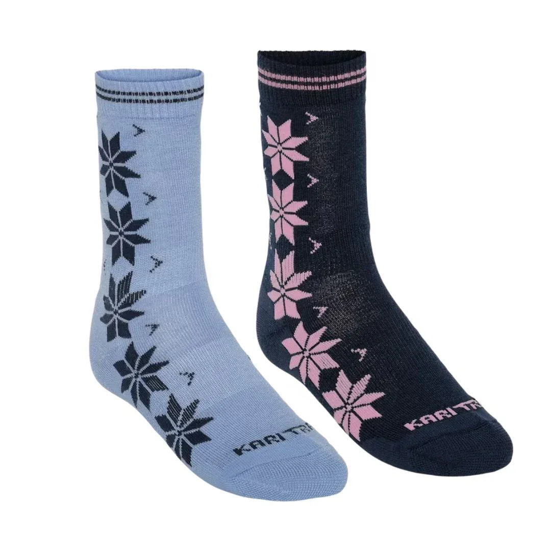 Kari Traa Vinst Wool Sock 2pk -naisten pitkät sukat - Urheilu Pajala