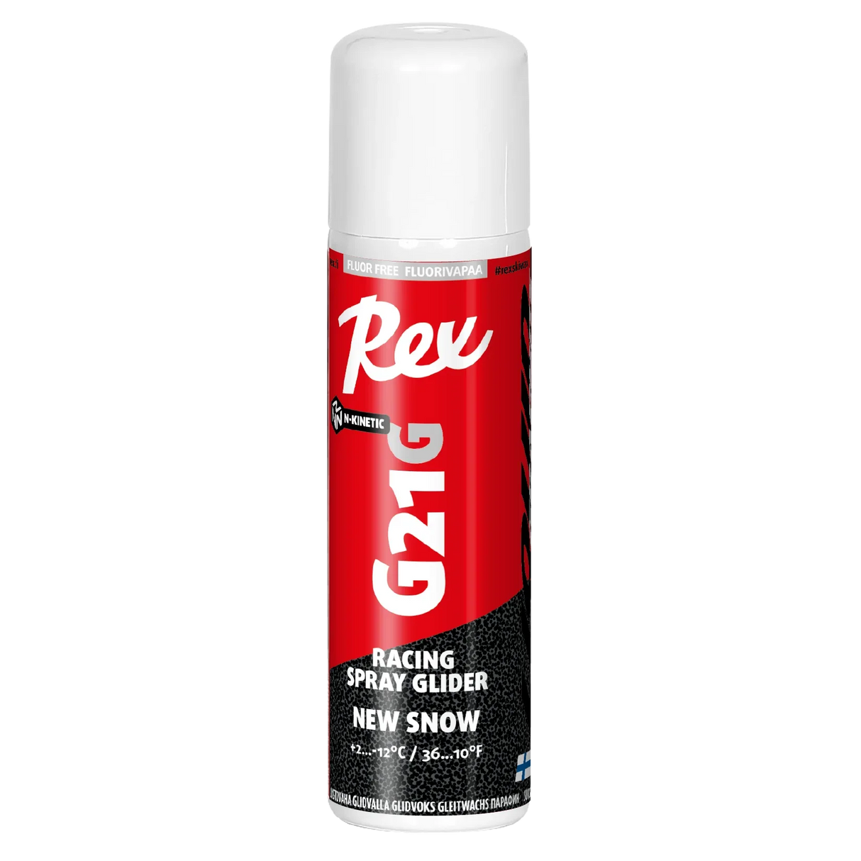 Rex G21G "New Snow" Spray Glider 150ml +2...-12°C - Urheilu Pajala