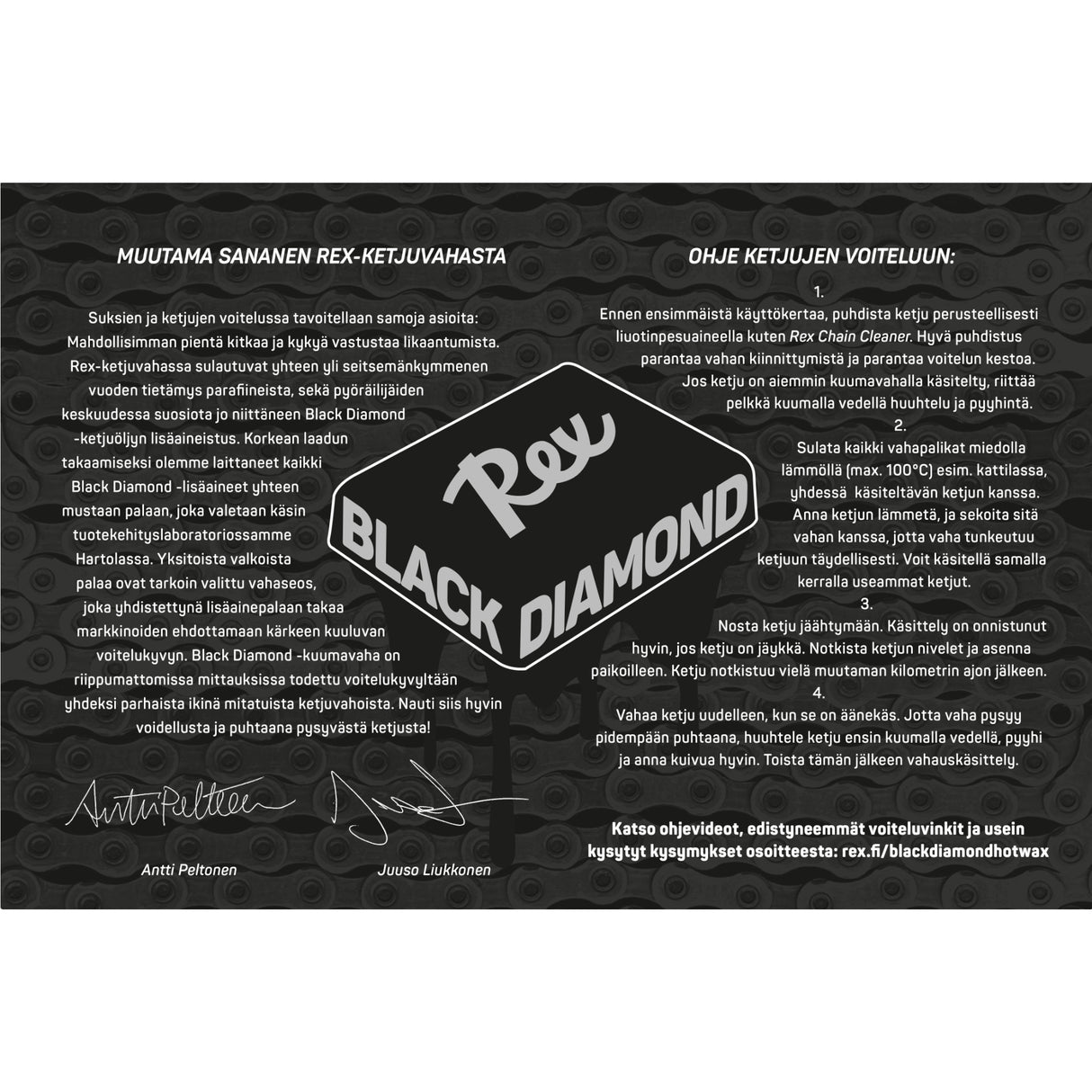 REX Black Diamond hot wax