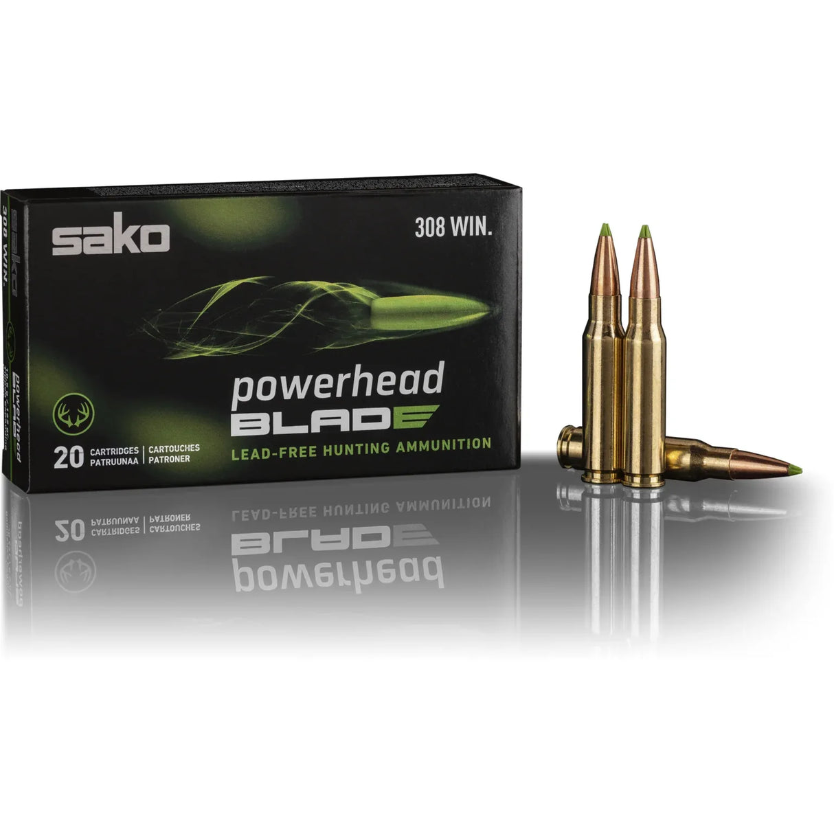 Sako Powerhead Blade 308 10,5g kiväärin patruuna - Urheilu Pajala