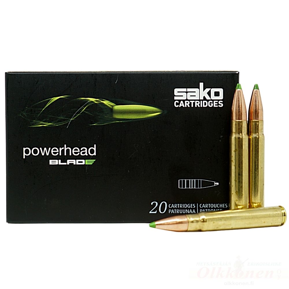 Sako Powerhead Blade 30-06 11g kiväärin patruuna