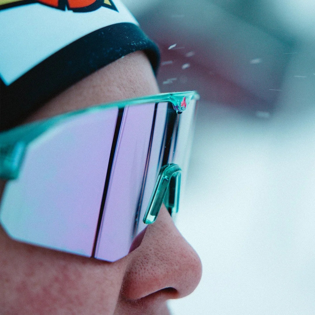 Tripoint Lake Victoria Small Transp Neon Turquise Pink Mul - Urheilulasit