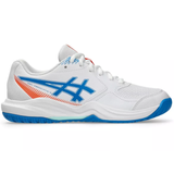 ASICS GEL-DEDICATE 9 GS lasten sisäliikuntakengät värissä valkoinen/ sininen.