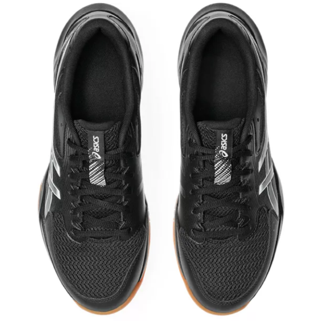 ASICS GEL-ROCKET 12 miesten sisäpelikengät Black Gunmetal musta harmaa
