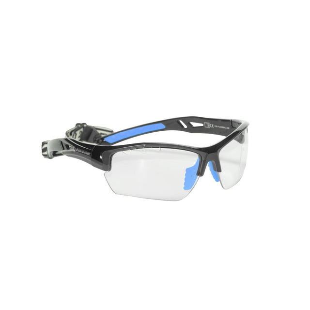 Fat Pipe PROTECTIVE EYEWEAR SET JR on junioripelaajille suunniteltu salibandyn suojalasisetti, joka on tarkoitettu suojaamaan silmiä salibandyn harjoituksissa ja peleissä. Kokonaisuus on suunniteltu käytännölliseksi junioripelaajan käyttöön, ja säädettävien ominaisuuksien ansiosta suojalasit voidaan sovittaa käyttäjälle sopiviksi.