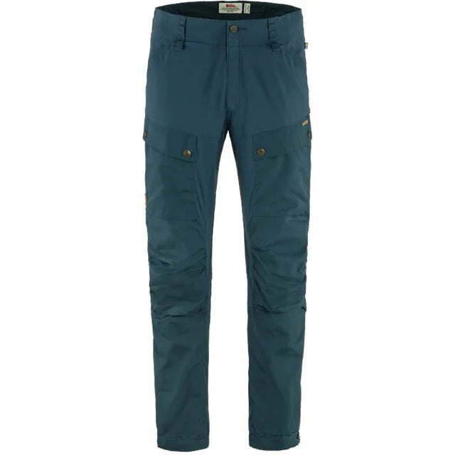 Fjällräven Keb trousers Reg Miesten housut Mountain Blue - Urheilu Pajala
