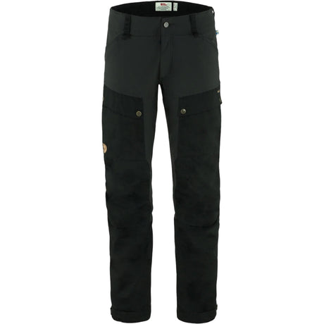 Fjällräven Keb trousers Reg Miesten housut Black