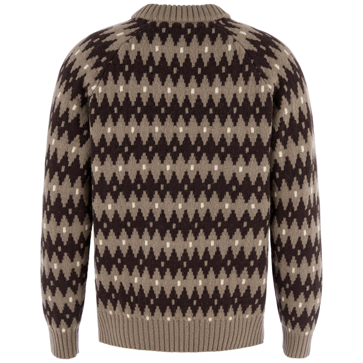Fjällräven Övik Jacquard Knit M on tyylikäs ja lämmin miesten villapaita, joka sopii sekä jokapäiväiseen käyttöön että ulkoiluun. Pehmeän merinovillan ja shetlanninvillan yhdistelmä tuo neuleeseen luonnollista lämpöä ja hengittävyyttä. Villa siirtää kosteutta tehokkaasti ja lämmittää myös hieman kosteana, joten neule toimii hyvin vaihtelevissa sääolosuhteissa.