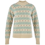 Fjällräven Övik Jacquard Knit W villapaita naisille