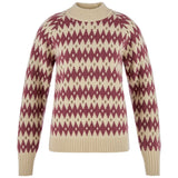 Fjällräven Övik Jacquard Knit W villapaita naisille
