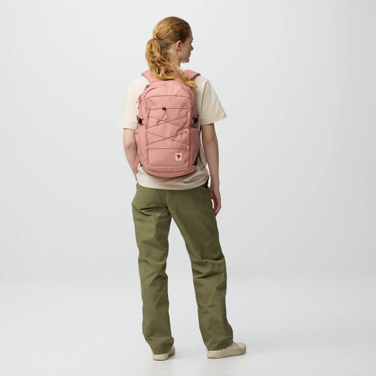 Fjällräven Skule 24 vaaleanpunainen reppu