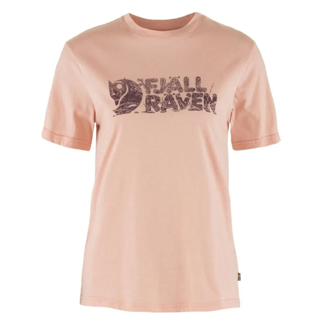 Fjällräven Lush Logo T-shirt W - Urheilu Pajala