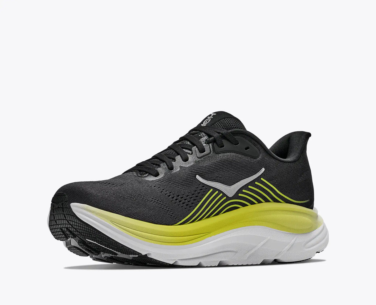 HOKA Clifton 11 miesten juoksukengät ovat kevyesti rullaava ja pehmeästi vaimennettu valinta päivittäiseen lenkkeilyyn, palauttavaan harjoitteluun sekä aktiiviseen kävelyyn. 