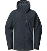 Haglöfs Astral GTX II Jacket Men on monipuolinen miesten GORE TEX kuoritakki, joka on suunniteltu vaellukseen, retkeilyyn ja aktiiviseen ulkoiluun ympäri vuoden. Kestävä rakenne, luotettava säänsuoja ja käytännölliset yksityiskohdat tekevät takista erinomaisen valinnan niin päiväretkille kuin vaativampiin seikkailuihin. Takki soveltuu myös vapaalaskuun, lumilautailuun ja vapaa ajan käyttöön.