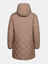 Halti Haapa W Insulated Parka Jacket naisten reisipituinen tikkitakki säädettävällä hupulla