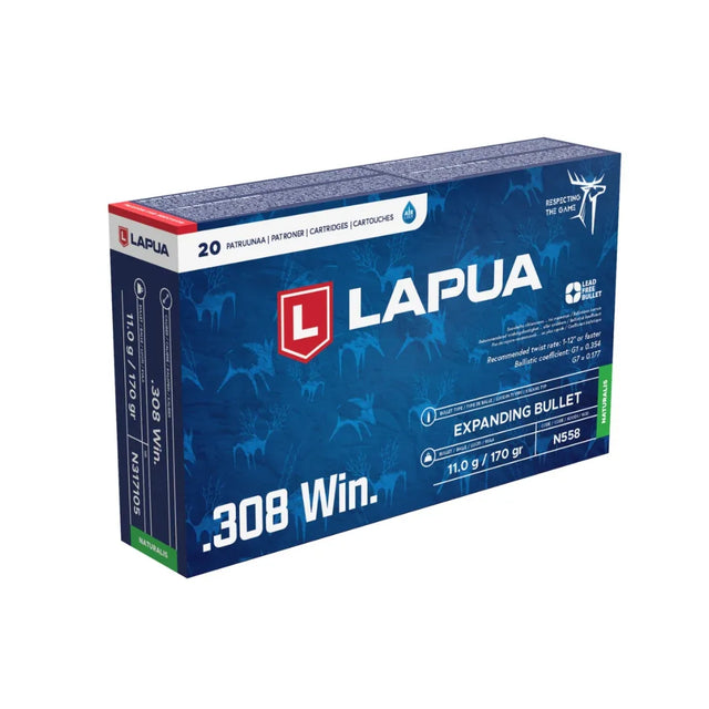 Lapua Naturalis 308 11g patruuna - Urheilu Pajala