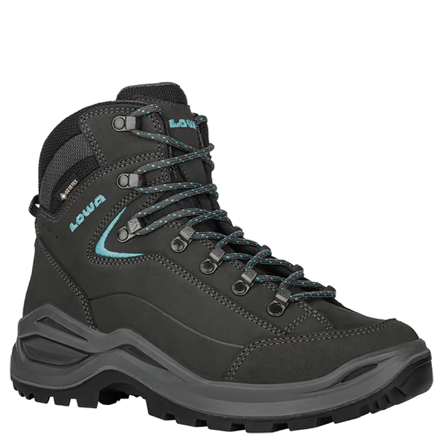 Lowa Renegade EVO GTX MID Ws on naisille suunniteltu, vedenpitävä vaelluskenkä, joka jatkaa Renegade-sarjan klassikkomainetta entistä viimeistellymmällä istuvuudella. Se on luotettava kumppani arjen ulkoiluun, koiran lenkitykseen ja päiväretkille sekä kevyille vaelluksille – silloin kun kengältä halutaan mukavuutta, pitoa ja varmaa säänsuojaa ilman raskasta tuntumaa.