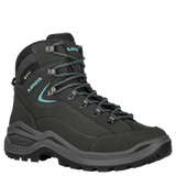 Lowa Renegade EVO GTX MID Ws on naisille suunniteltu, vedenpitävä vaelluskenkä, joka jatkaa Renegade-sarjan klassikkomainetta entistä viimeistellymmällä istuvuudella. Se on luotettava kumppani arjen ulkoiluun, koiran lenkitykseen ja päiväretkille sekä kevyille vaelluksille – silloin kun kengältä halutaan mukavuutta, pitoa ja varmaa säänsuojaa ilman raskasta tuntumaa.