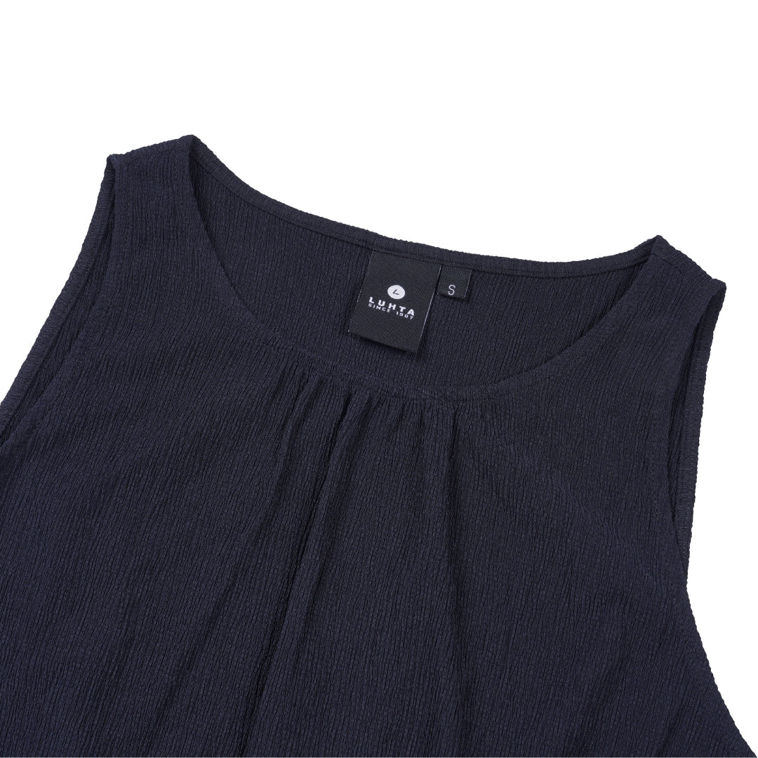 Luhta Hiltuniemi mekko dark blue