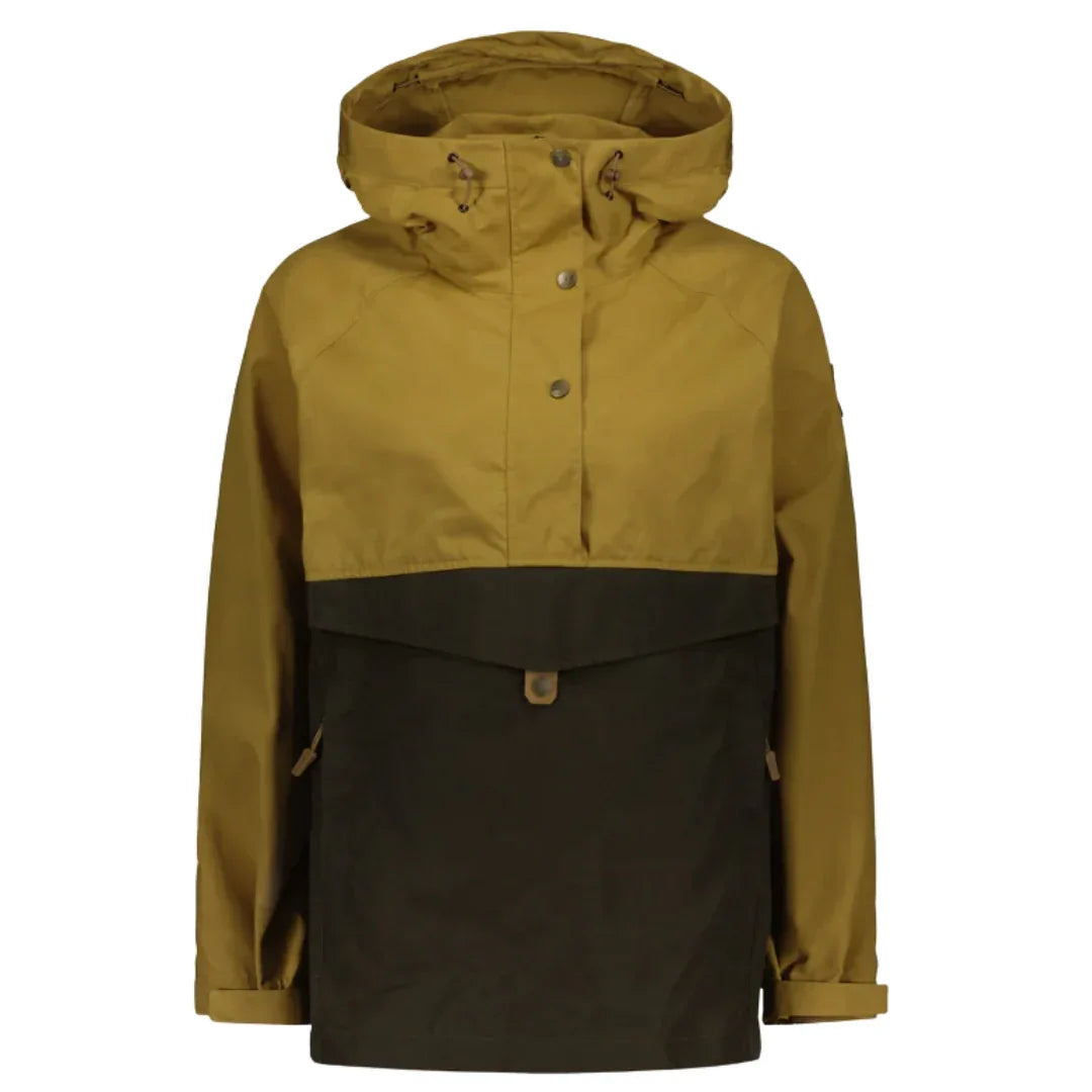 Sasta Kenai Anorakki Sand Brown/Forest Green - Urheilu Pajala
