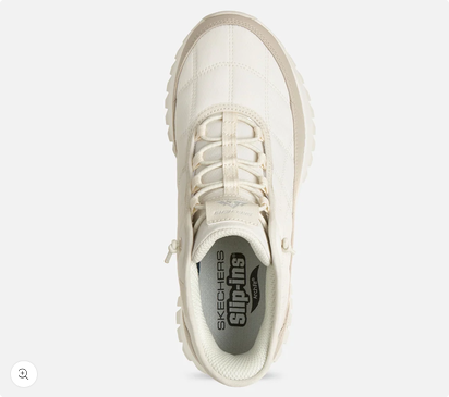 Skechers Slip-ins Arch Fit Discover Ravine Rush on lämmin ja helposti puettava kenkä. Arch Fit -tuki, Thinsulate-vuori ja vettä hylkivä päällinen.