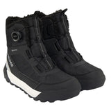 iking Expower Warm GTX BOA mustat lasten talvikengät vedenpitävällä GORE-TEX-kalvolla.