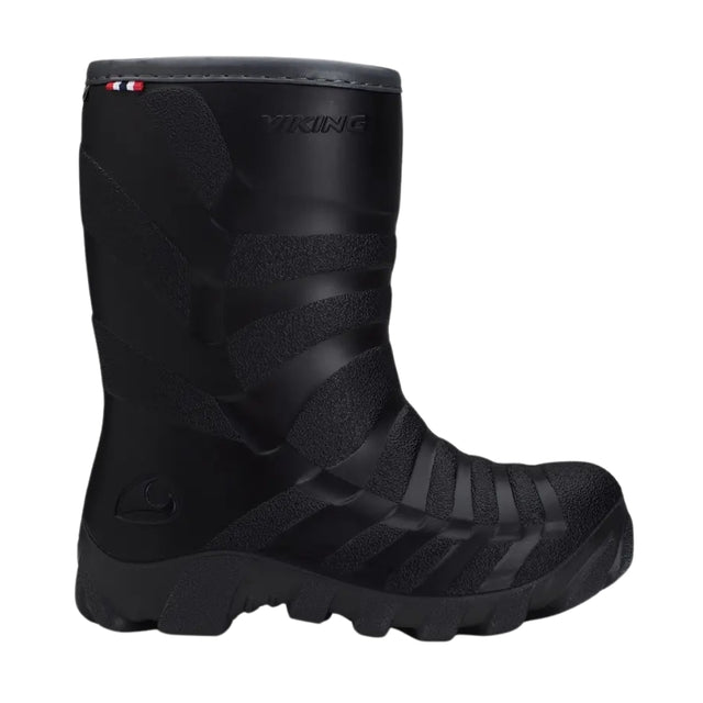 Viking Ultra Warm Thermo Boot lasten talvisaappaat musta harmaa