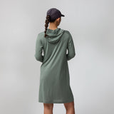 Abisko Sun Hoodie Dress Back