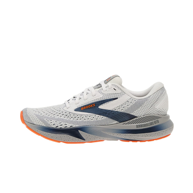 Brooks Adrenaline GTS 24 - Miesten juoksukengät - white peacoat alloy
