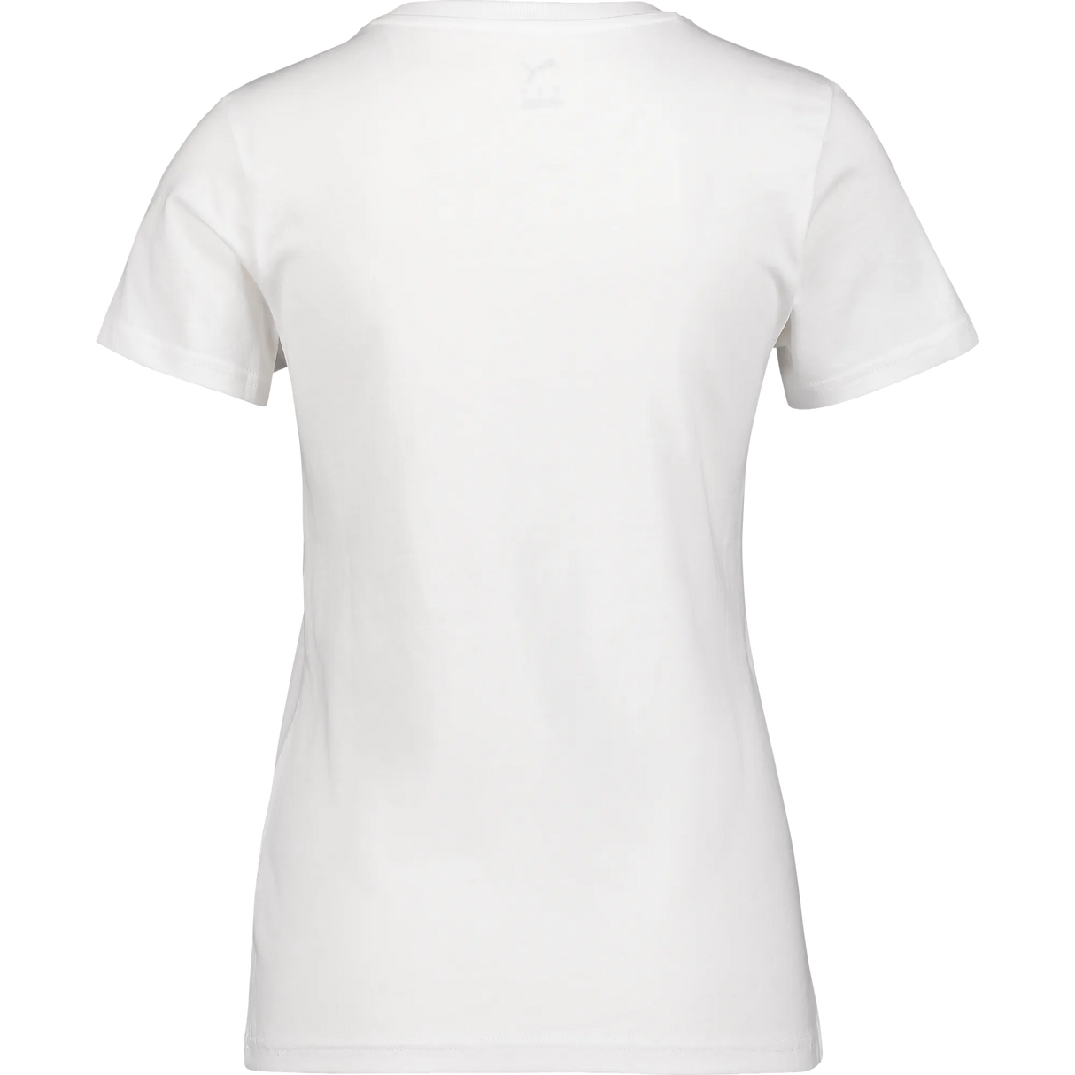 Puma Naisten Metallic Logo Tee White/Gold