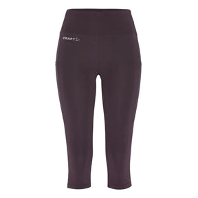 Craft ADV Essence Capri Tights 2 W Dk Plum Naisten Trikoot - Urheilu Pajala