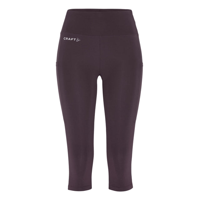 Craft ADV Essence Capri Tights 2 W Dk Plum Naisten Trikoot