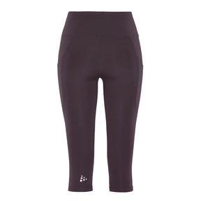 Craft ADV Essence Capri Tights 2 W Dk Plum Naisten Trikoot - Urheilu Pajala